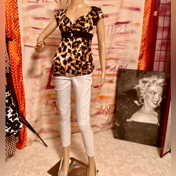 10067 Women’s White skinny jeans size 4 - Picture 2 of 11